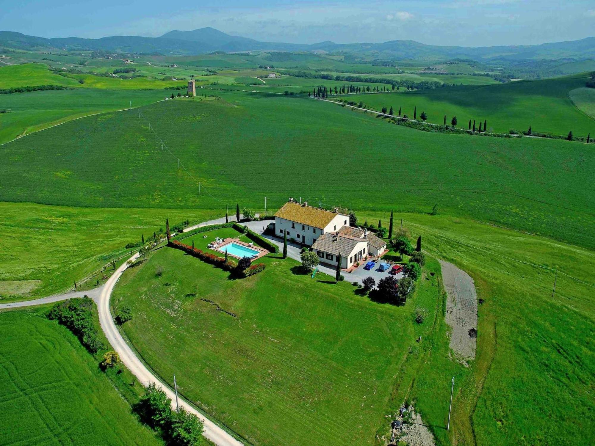 Modern Farmhouse In Pienza With Pool Zewnętrze zdjęcie